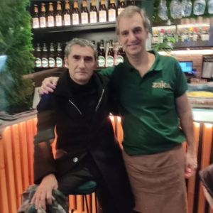 Ernesto Valverde en Bar Zalea