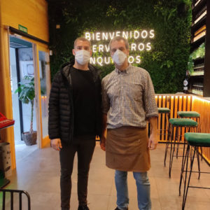 Iñigo Martínez en Bar Zalea